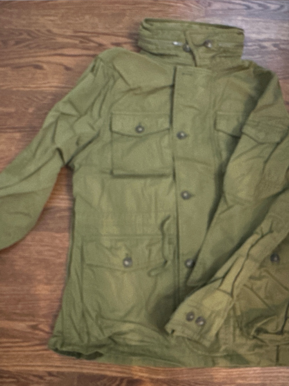 J. Crew Men's Olive Green Field Jacket